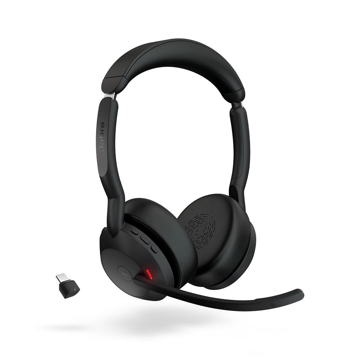 Jabra Evolve2 55 Link380c MS Stereo, 25599-999-899 | Headsets.nl